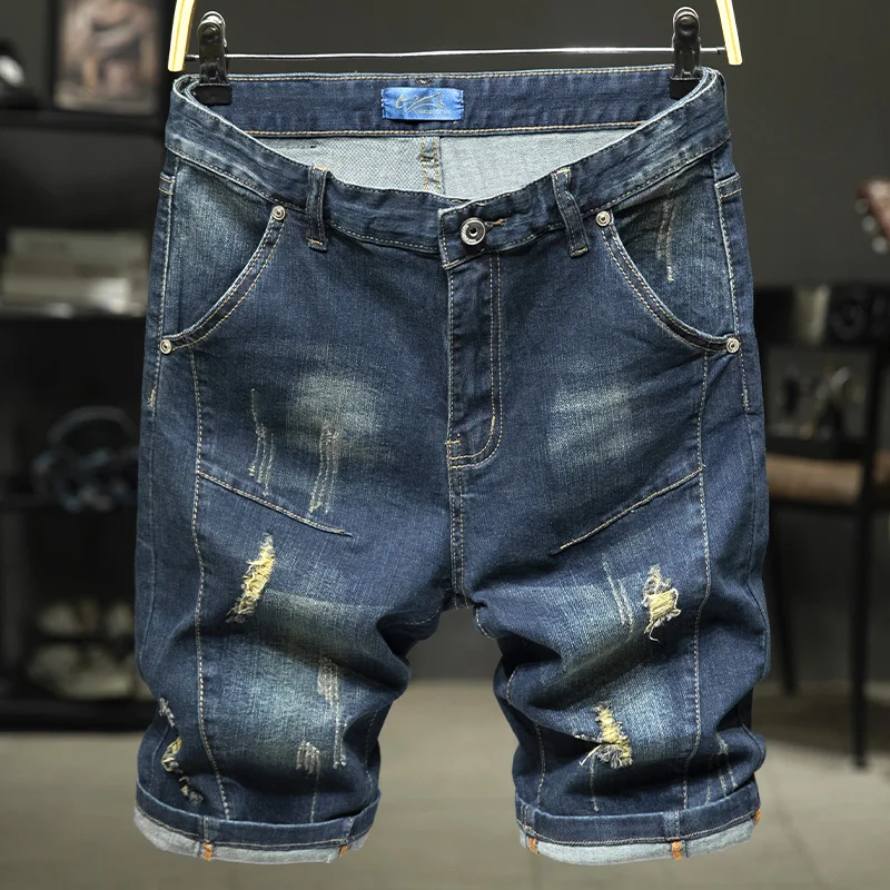 Summer Thin New 2026 Men's Jeans orts Loose Fit Hole Punching Lightweight Faion Brand Outerwear Large Size Elastic Waist
Summer Thin New 2026 Men's Jeans orts Loose Fit Hole Punching Lightweight Faion Brand Outerwear Large Size Elastic Waist