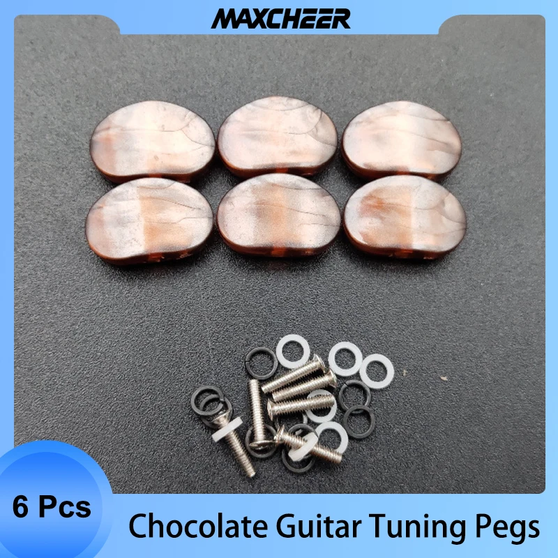 6 шт. колышки для настройки шоколадной гитары, ключи, тюнеры, головки машины, сменные кнопки, ручки, рукоятки
6 шт. колышки для настройки шоколадной гитары, ключи, тюнеры, головки машины, сменные кнопки, ручки, рукоятки