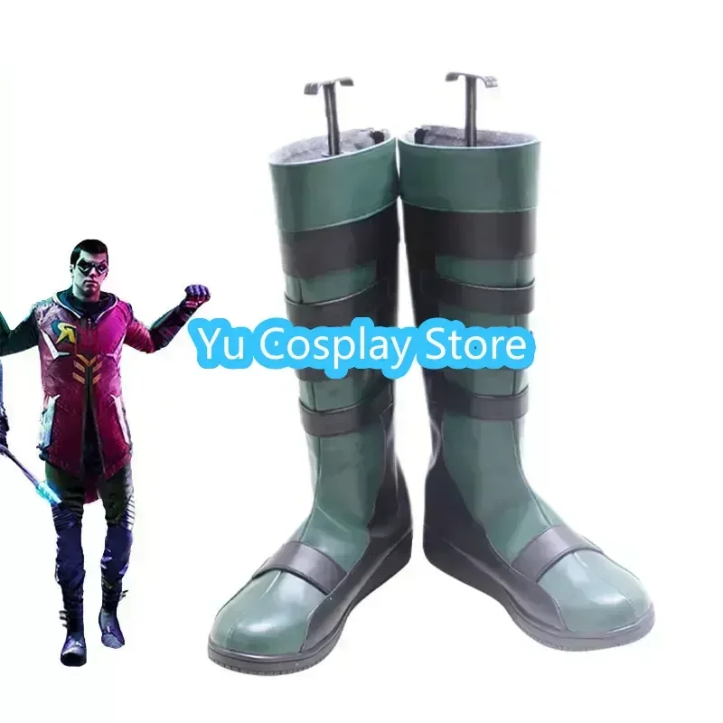 Yu-Cosplay Robin Cosplay Shoes Halloween Carnival Boots PU Leather Shoes Movie Cosplay Props Custom Made
Yu-Cosplay Robin Cosplay Shoes Halloween Carnival Boots PU Leather Shoes Movie Cosplay Props Custom Made