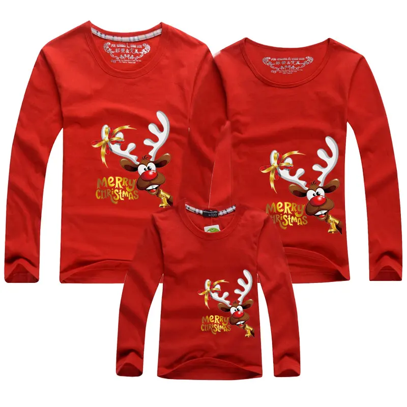 Семейная одежда с надписью "Merry Christmas", Футболка с длинным рукавом и принтом лося для взрослых и детей, одежда для отца, сына, матери, дочери
Семейная одежда с надписью "Merry Christmas", Футболка с длинным рукавом и принтом лося для взрослых и детей, одежда для отца, сына, матери, дочери