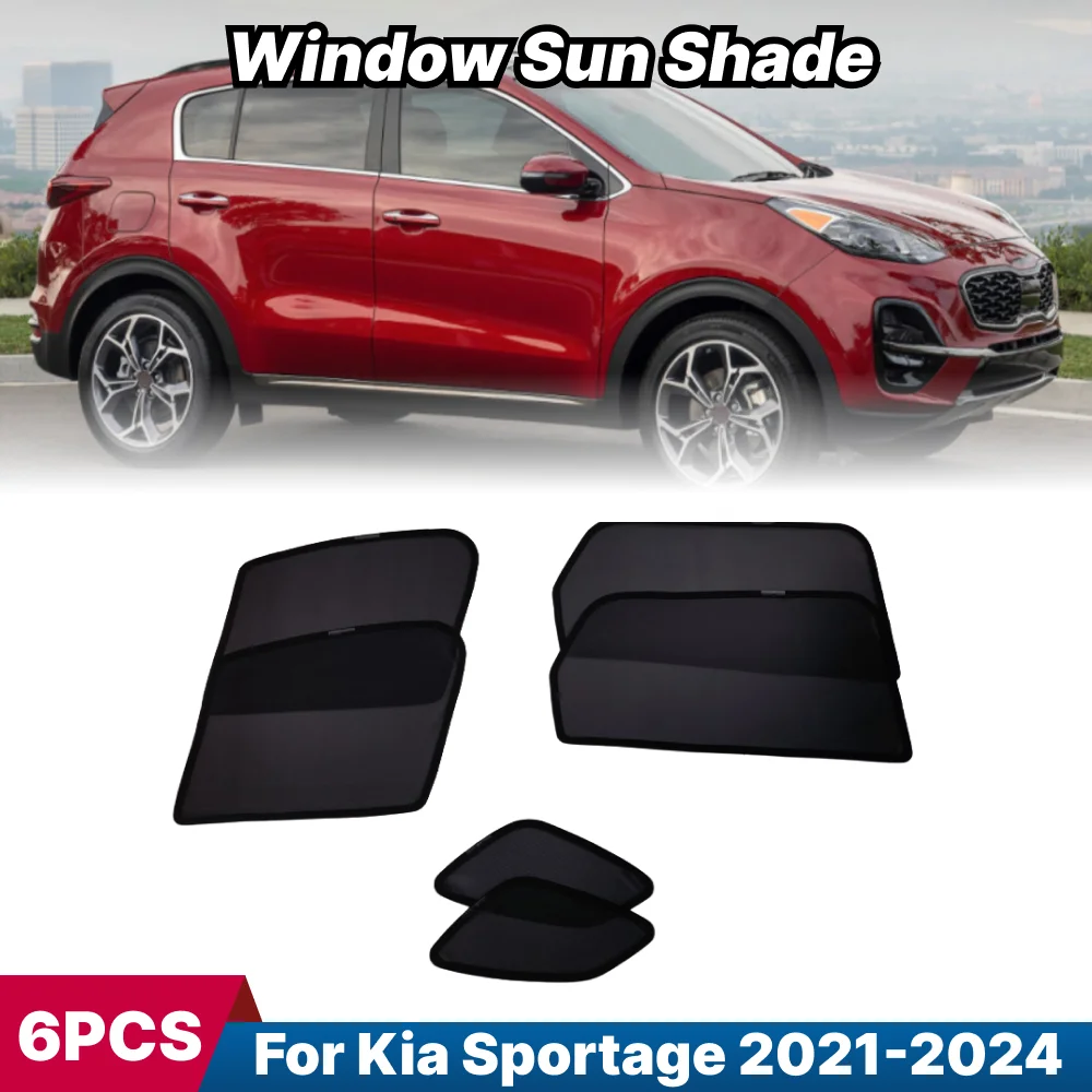 6pcs For Kia Sportage 2021 -2024 Magnetic Car Sunshade Car Window Sunshade Side Window Sunshade Car Sunscreen Heat Insulation
6pcs For Kia Sportage 2021 -2024 Magnetic Car Sunshade Car Window Sunshade Side Window Sunshade Car Sunscreen Heat Insulation