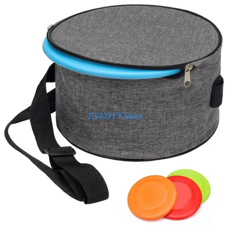 G6DE Golfing Disc Shipper Bag Strong 420D Fabric Multiple Storage Compartments Ergonomic Shoulder Belt
G6DE Golfing Disc Shipper Bag Strong 420D Fabric Multiple Storage Compartments Ergonomic Shoulder Belt