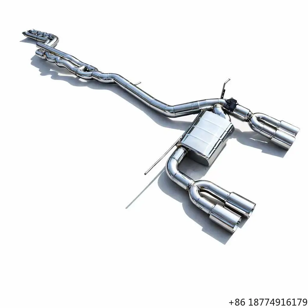 Valvetronic Exhaust Pipe Valved Equal Length Stainless Steel Exhaust System Catback for M3/M4/F80/F82 (S55) 3.0T
Valvetronic Exhaust Pipe Valved Equal Length Stainless Steel Exhaust System Catback for M3/M4/F80/F82 (S55) 3.0T