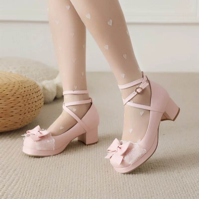 ORCHA LISA Женские и детские туфли-лодочки в стиле Лолиты с круглым носком, 5 см, массивный каблук, платформа, пряжка, ремешок, большой размер 47 48, детский размер 28 29 Sweet Party
ORCHA LISA Женские и детские туфли-лодочки в стиле Лолиты с круглым носком, 5 см, массивный каблук, платформа, пряжка, ремешок, большой размер 47 48, детский размер 28 29 Sweet Party