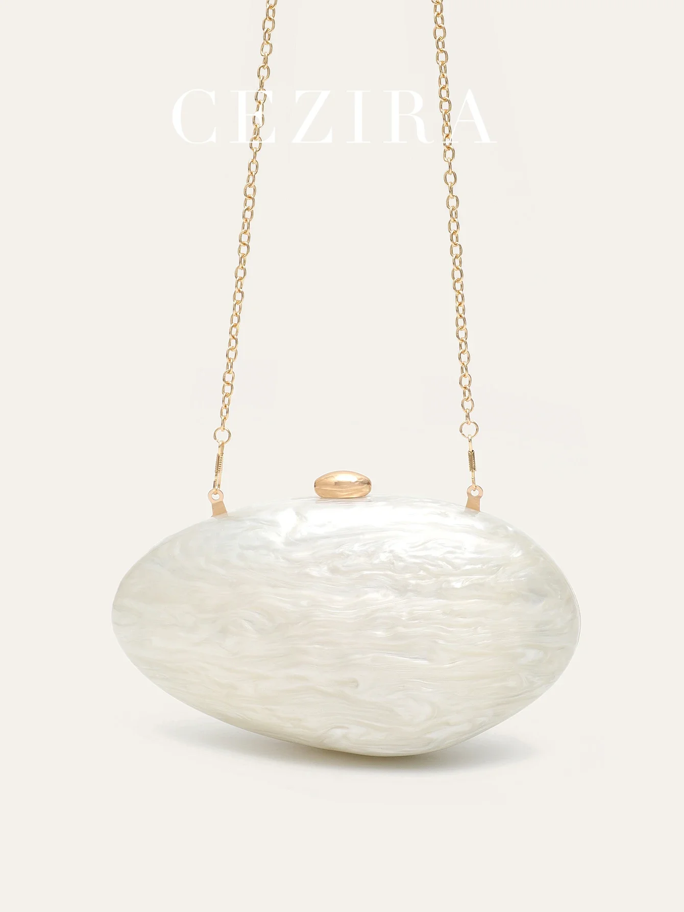Fashion Women’s Glamorous Elegant Novelty Shell Shaped Clutch Solid Color Acrylic Long Chain Evening Bag Party Dinner Banquet
Fashion Women’s Glamorous Elegant Novelty Shell Shaped Clutch Solid Color Acrylic Long Chain Evening Bag Party Dinner Banquet
