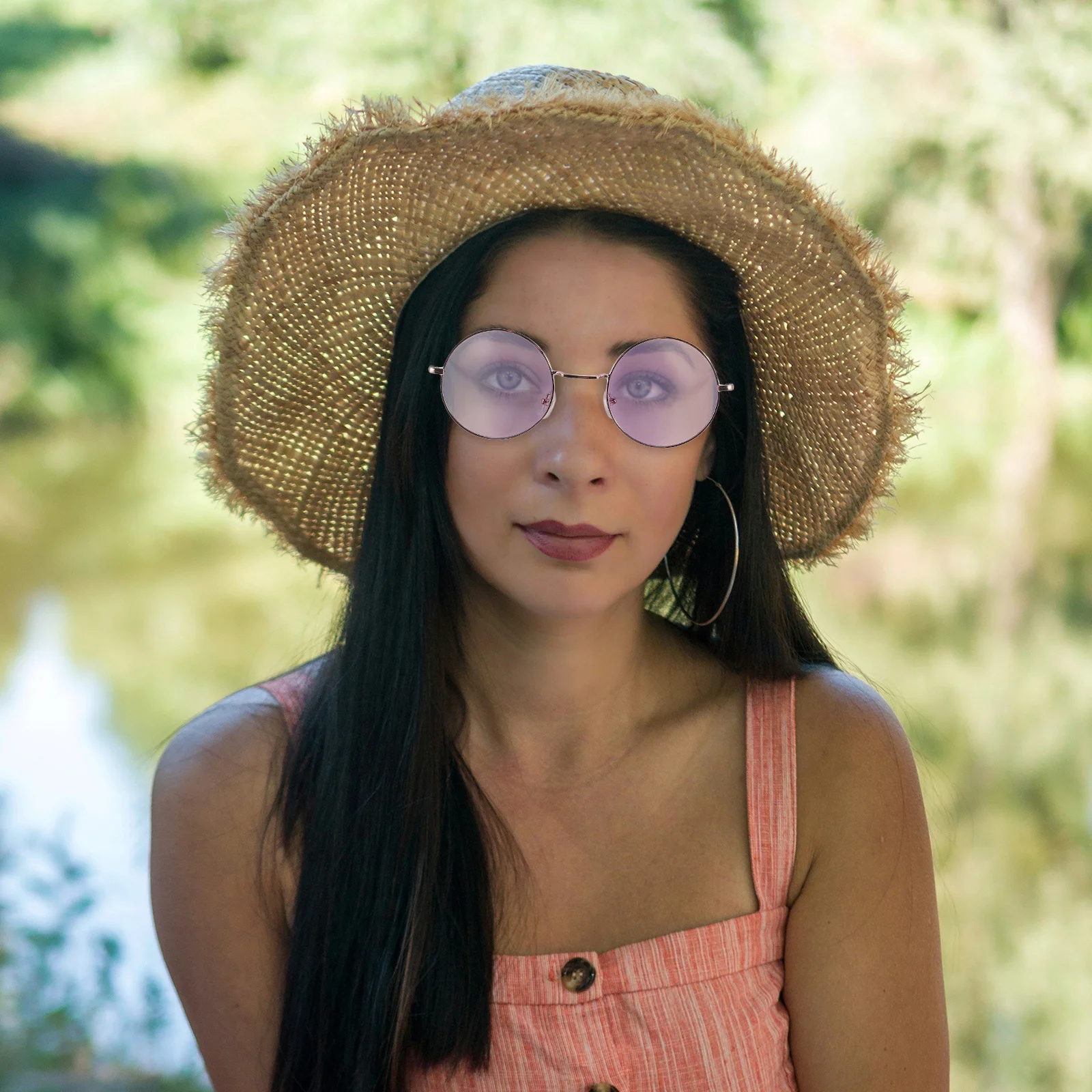 Retro Round Frame Sunglasses Stylish Protective Eyewear for Outdoor Party Vacation Trendy Purple Sunglasses for Men Women Uv Sun
Retro Round Frame Sunglasses Stylish Protective Eyewear for Outdoor Party Vacation Trendy Purple Sunglasses for Men Women Uv Sun