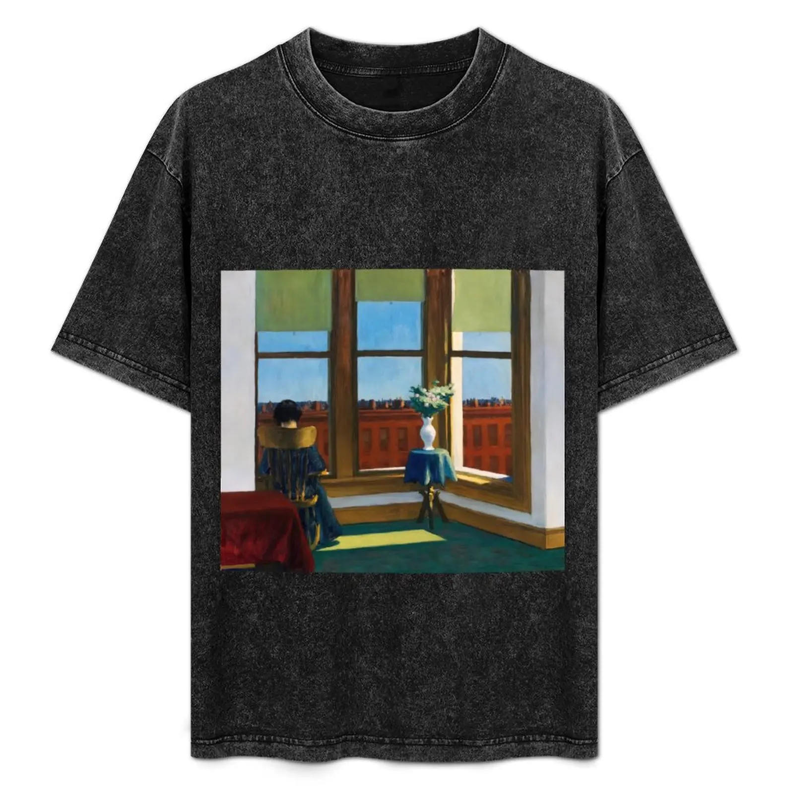 Edward Hopper T-Shirt Daily Work Short Sleeve Top
Edward Hopper T-Shirt Daily Work Short Sleeve Top