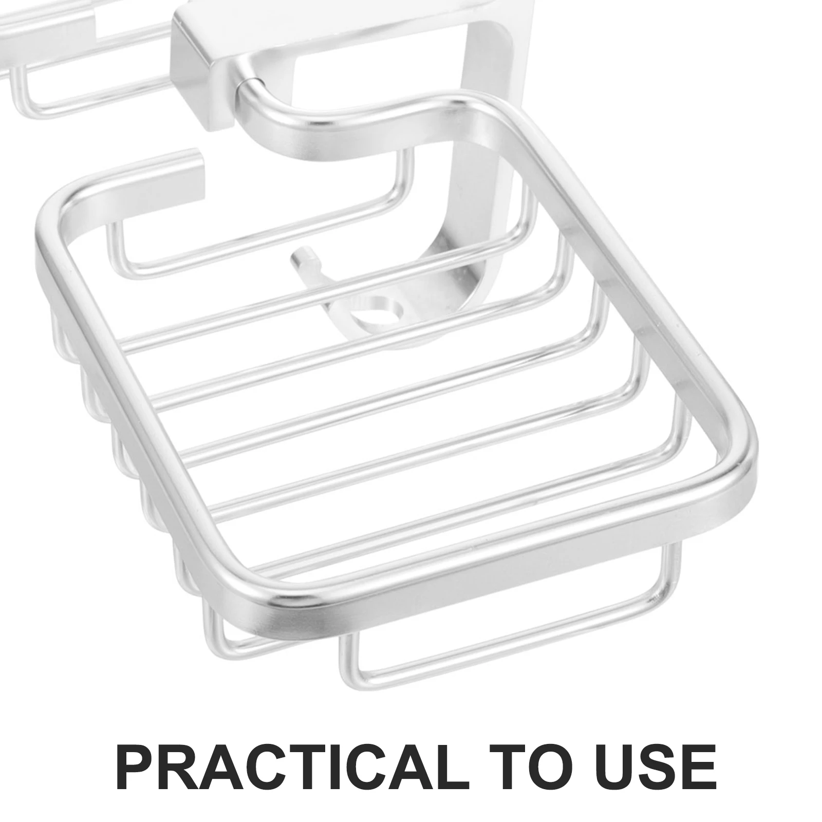 Box Rack Dish for Shower Elegant Silver Aluminum Holder Tray Wall Mount Dishes Space Bathroom Bar Soap Drainage Design Non Slip
Box Rack Dish for Shower Elegant Silver Aluminum Holder Tray Wall Mount Dishes Space Bathroom Bar Soap Drainage Design Non Slip