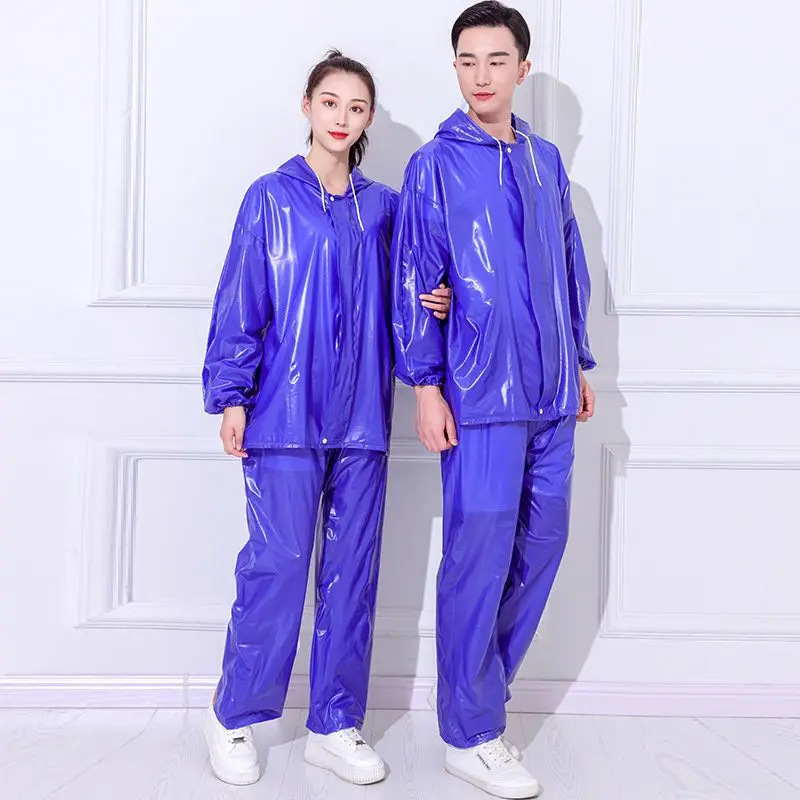 Beef tendon thickened travel fishing men's and women's full body raincoat set new
Beef tendon thickened travel fishing men's and women's full body raincoat set new