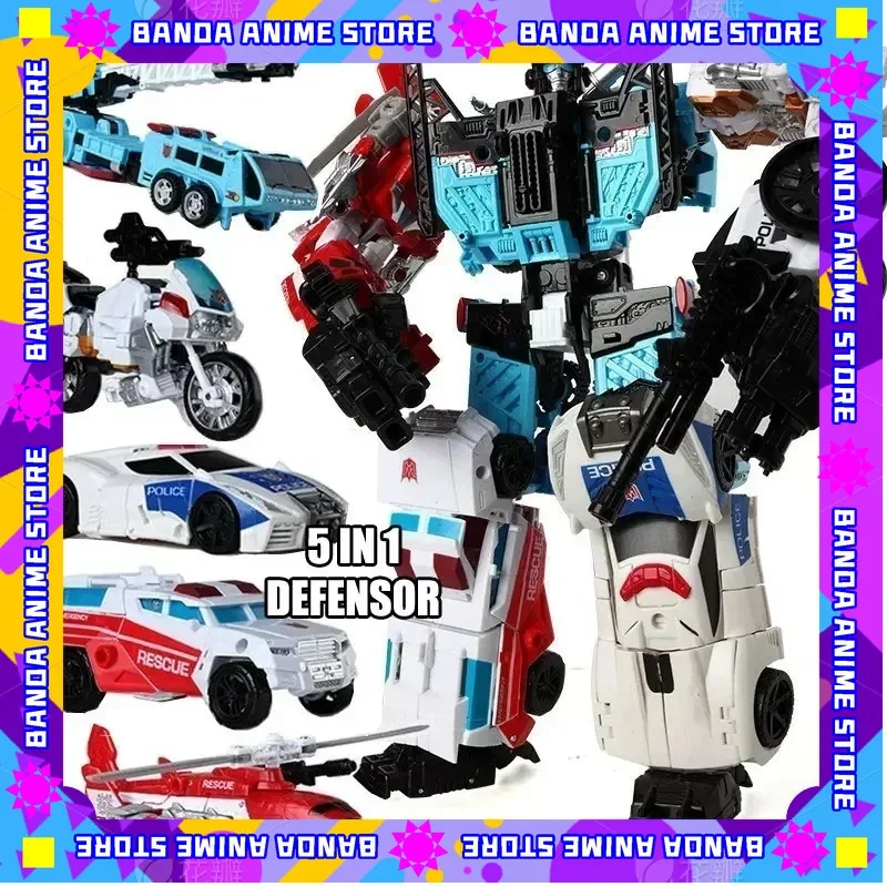 Игрушка-трансформер HZX 6-в-1 Devastator Haizhixing: Аниме-фигурка, робот, модель инженерной техники, модель самолета (KO G1)
Игрушка-трансформер HZX 6-в-1 Devastator Haizhixing: Аниме-фигурка, робот, модель инженерной техники, модель самолета (KO G1)