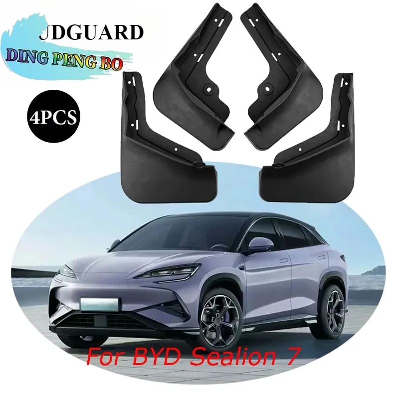 Car Wheel Fender For BYD Sea Lion 07 EV 2024~2026 Sealion 7 Mud Flaps Guards Anti-splash Front Rear Mudguard MudFlap Accessorie
Car Wheel Fender For BYD Sea Lion 07 EV 2024~2026 Sealion 7 Mud Flaps Guards Anti-splash Front Rear Mudguard MudFlap Accessorie