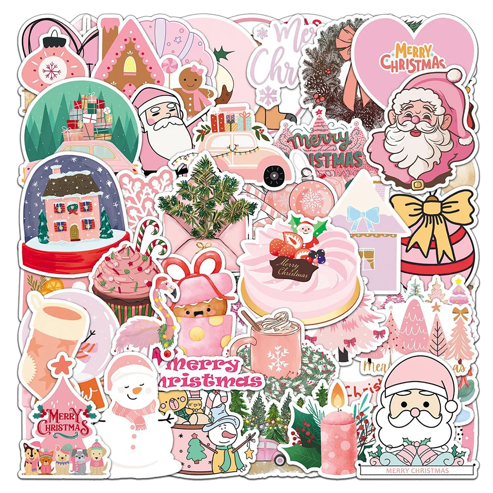 10/30/50pcs Cute Pink Christmas Graffiti Stickers DIY Skateboard Suitcase Phone Car Kawaii Santa Claus Sticker Fun Kid Toy Decal
10/30/50pcs Cute Pink Christmas Graffiti Stickers DIY Skateboard Suitcase Phone Car Kawaii Santa Claus Sticker Fun Kid Toy Decal
