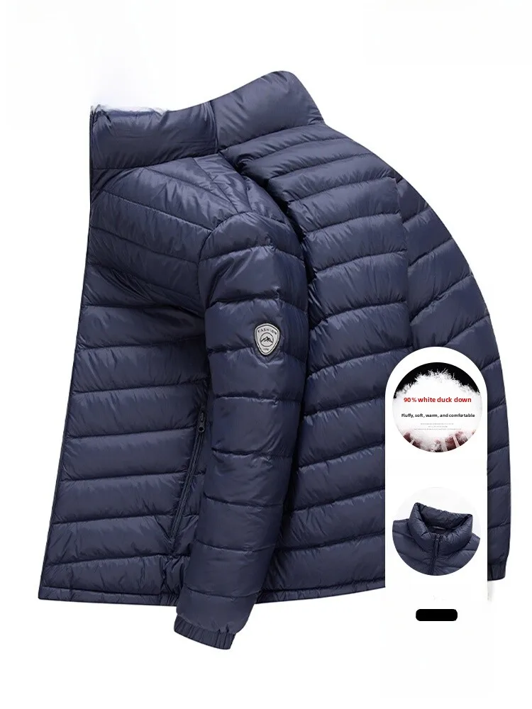 Pierre Cardin Winter New Men's Lightweight down Jaet ort Collar White Du Feather Warm Casual Top Faion Urban Sle
Pierre Cardin Winter New Men's Lightweight down Jaet ort Collar White Du Feather Warm Casual Top Faion Urban Sle