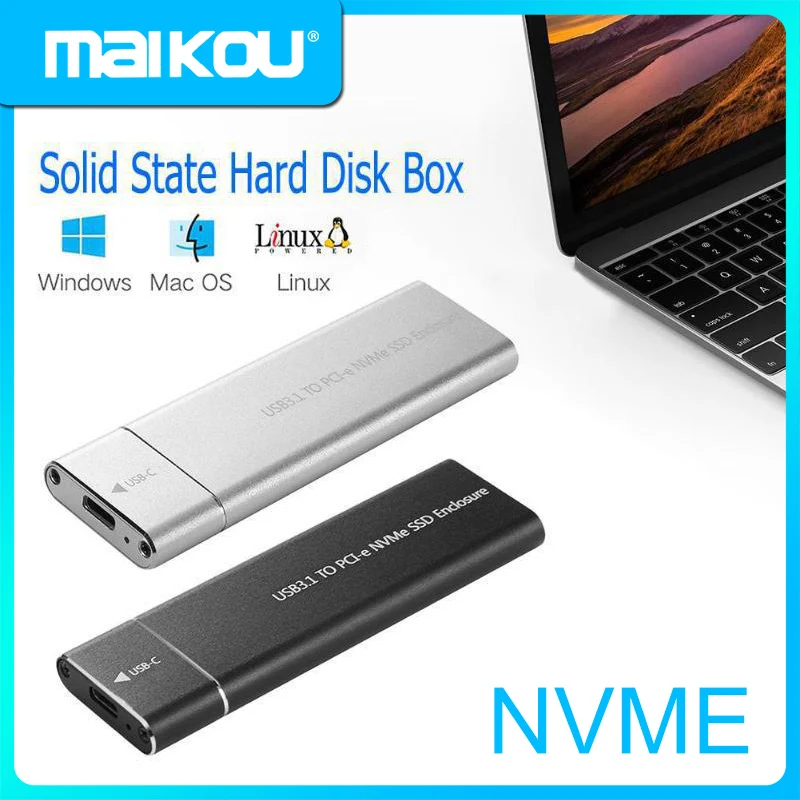 M.2 NVMe Computer Hard Drive Case USB 3.1 Type-C 10Gbps M-Key PCI-E Solid State Disk Case HDD Case USB to M.2 PCIe SSD Case
M.2 NVMe Computer Hard Drive Case USB 3.1 Type-C 10Gbps M-Key PCI-E Solid State Disk Case HDD Case USB to M.2 PCIe SSD Case