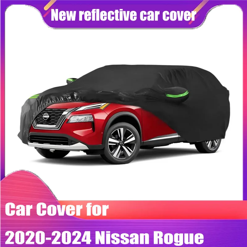 Автомобильный чехол для Nissan Rogue 2020-2024 гг., водонепроницаемый, снегозащитный, от дождя, града, солнца, УФ-пыли, защита от снега, полный, открытый, в помещении, на открытом воздухе
Автомобильный чехол для Nissan Rogue 2020-2024 гг., водонепроницаемый, снегозащитный, от дождя, града, солнца, УФ-пыли, защита от снега, полный, открытый, в помещении, на открытом воздухе