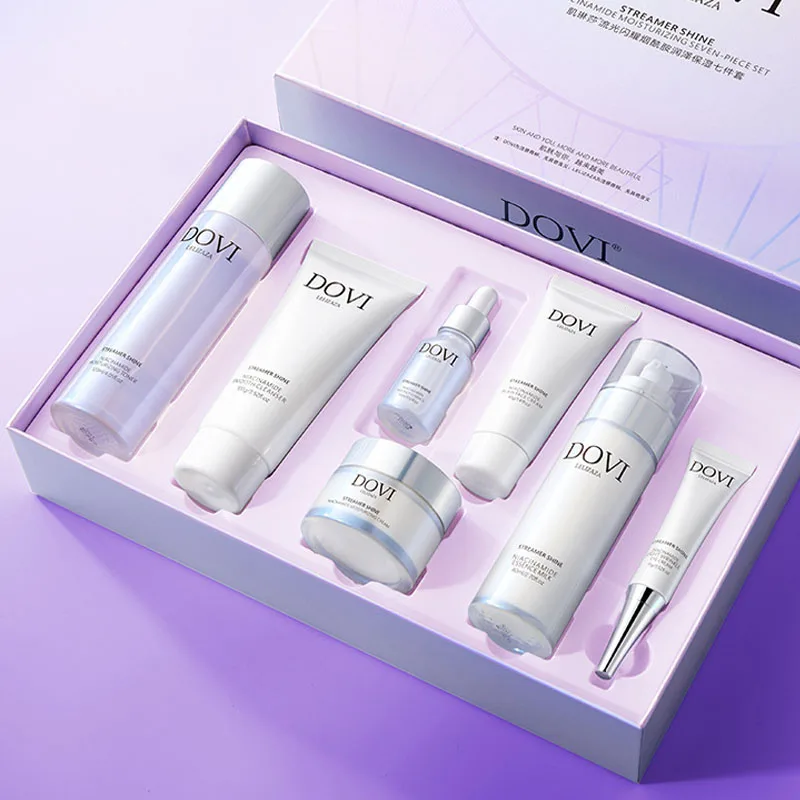Набор Niacinamide для ухода за кожей лица, Отбеливающее увлажняющее очищающее средство, Тоник для лица, эссенция, крем, набор продуктов для лица, косметика для красоты
Набор Niacinamide для ухода за кожей лица, Отбеливающее увлажняющее очищающее средство, Тоник для лица, эссенция, крем, набор продуктов для лица, косметика для красоты