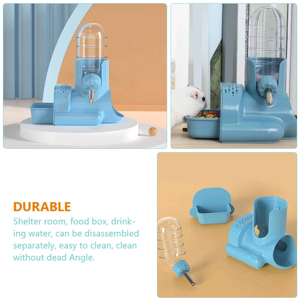 Vertical Pet Waterer for Hamsters Rabbits Guinea Pigs Leak Proof Durable Plastic Small Animal Feeder Toy Hideout
Vertical Pet Waterer for Hamsters Rabbits Guinea Pigs Leak Proof Durable Plastic Small Animal Feeder Toy Hideout