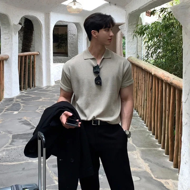 Fashionable Men Half Sleeve 2024 Summer New Polo Shirt Male Korean Version of High-end Leisure Lazy Short-sleeved T-shirt M-2XL
Fashionable Men Half Sleeve 2024 Summer New Polo Shirt Male Korean Version of High-end Leisure Lazy Short-sleeved T-shirt M-2XL