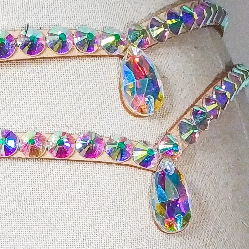 Customized Belly Dance Waist Chain Multi Layer Heavy Duty Water Drop Diamond Chain Dance Performance Inspirational Accessories
Customized Belly Dance Waist Chain Multi Layer Heavy Duty Water Drop Diamond Chain Dance Performance Inspirational Accessories