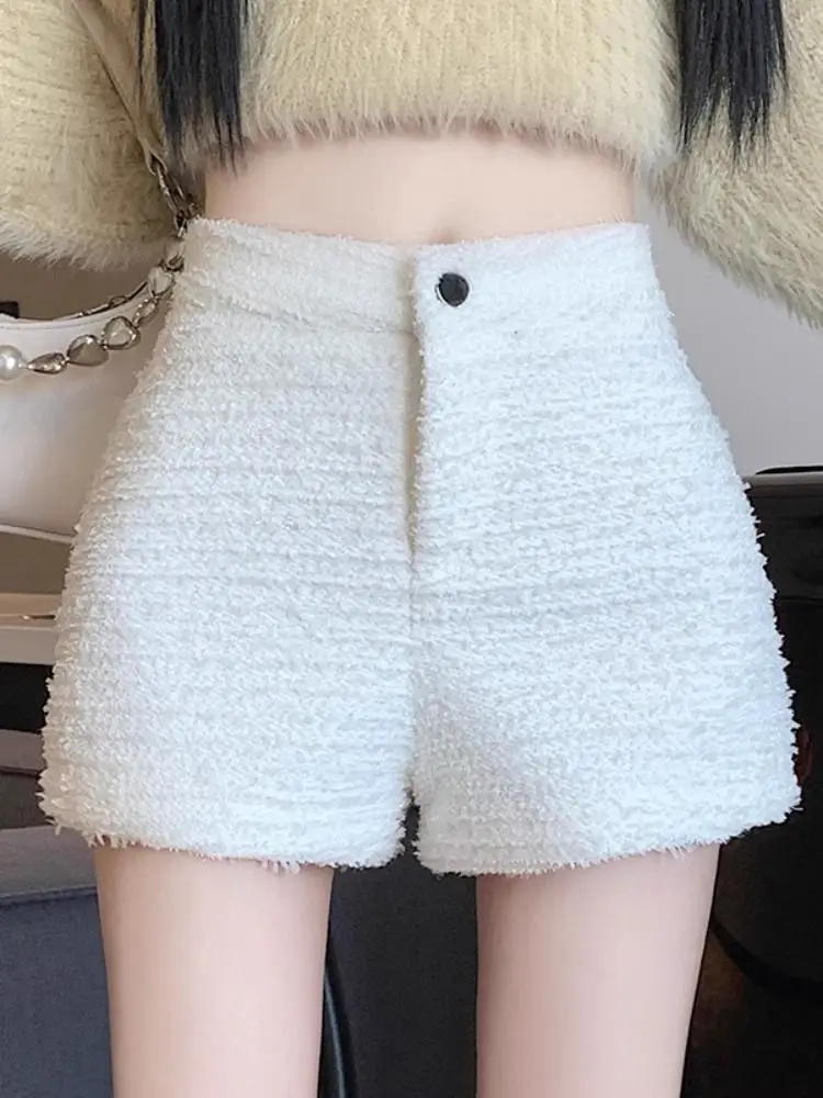 Autumn Winter Cozy Shorts Women Trendy High Waist Temperament Korean Style Elegant Office Ladies Basic Slim Harajuku Retro Solid
Autumn Winter Cozy Shorts Women Trendy High Waist Temperament Korean Style Elegant Office Ladies Basic Slim Harajuku Retro Solid