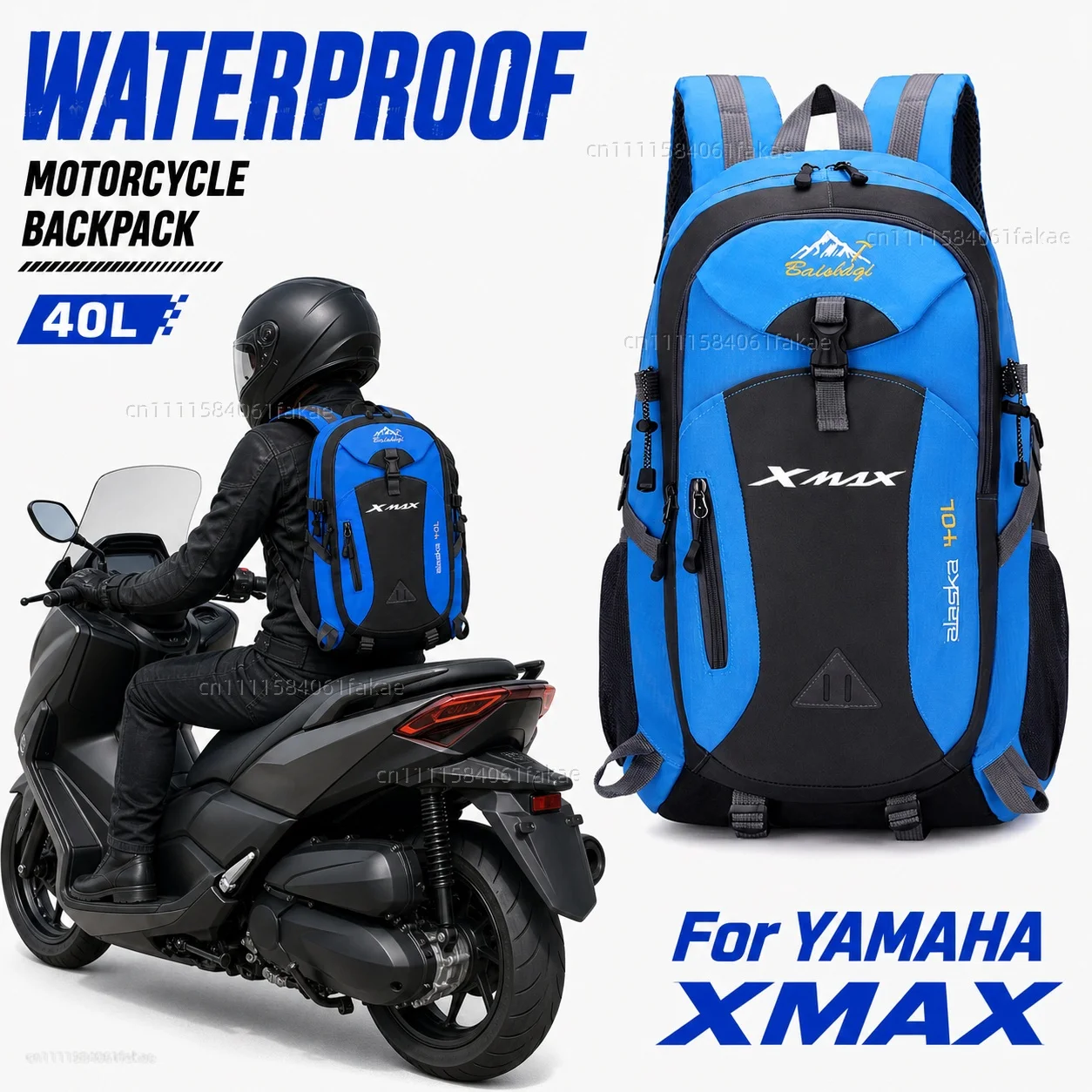 For YAMAHA XMAX300 XMAX400 XMAX X-MAX XMAX 125 XMAX250 XMAX 300 400 Motorcycle Backpack 40L Waterproof Travel Backpack Outdoor
For YAMAHA XMAX300 XMAX400 XMAX X-MAX XMAX 125 XMAX250 XMAX 300 400 Motorcycle Backpack 40L Waterproof Travel Backpack Outdoor