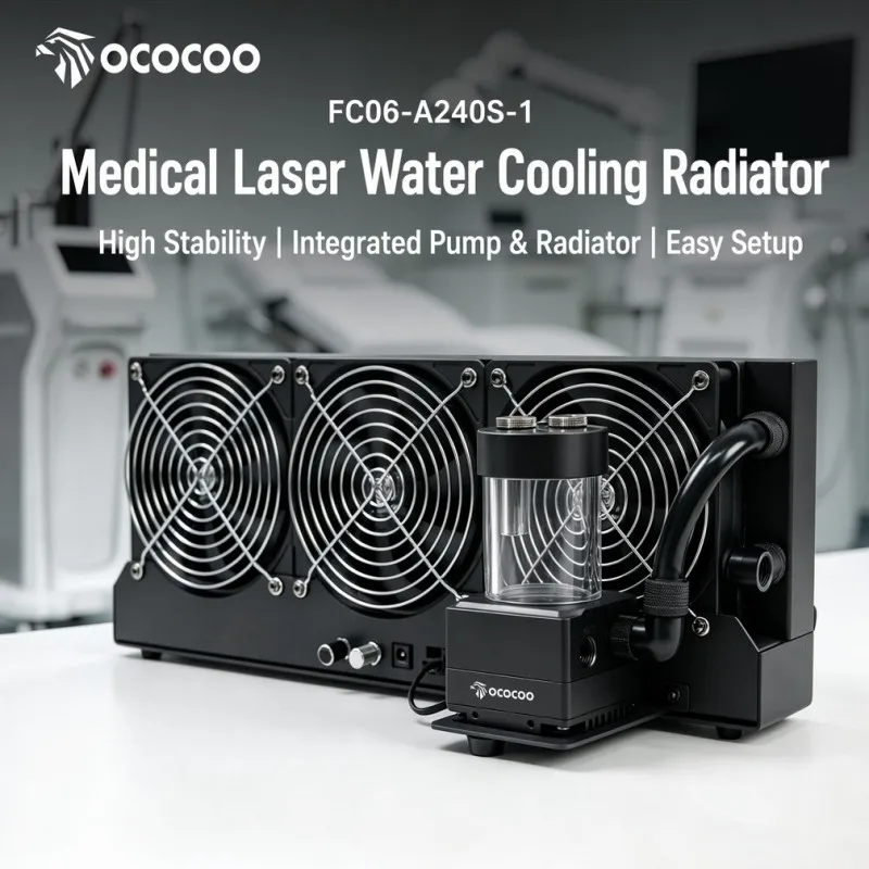 OCOCOO 360mm External Radiator Water Cooling Kit Industrial Servers Workstation Durable G1/4 Thread Suitable Medical Equipment
OCOCOO 360mm External Radiator Water Cooling Kit Industrial Servers Workstation Durable G1/4 Thread Suitable Medical Equipment