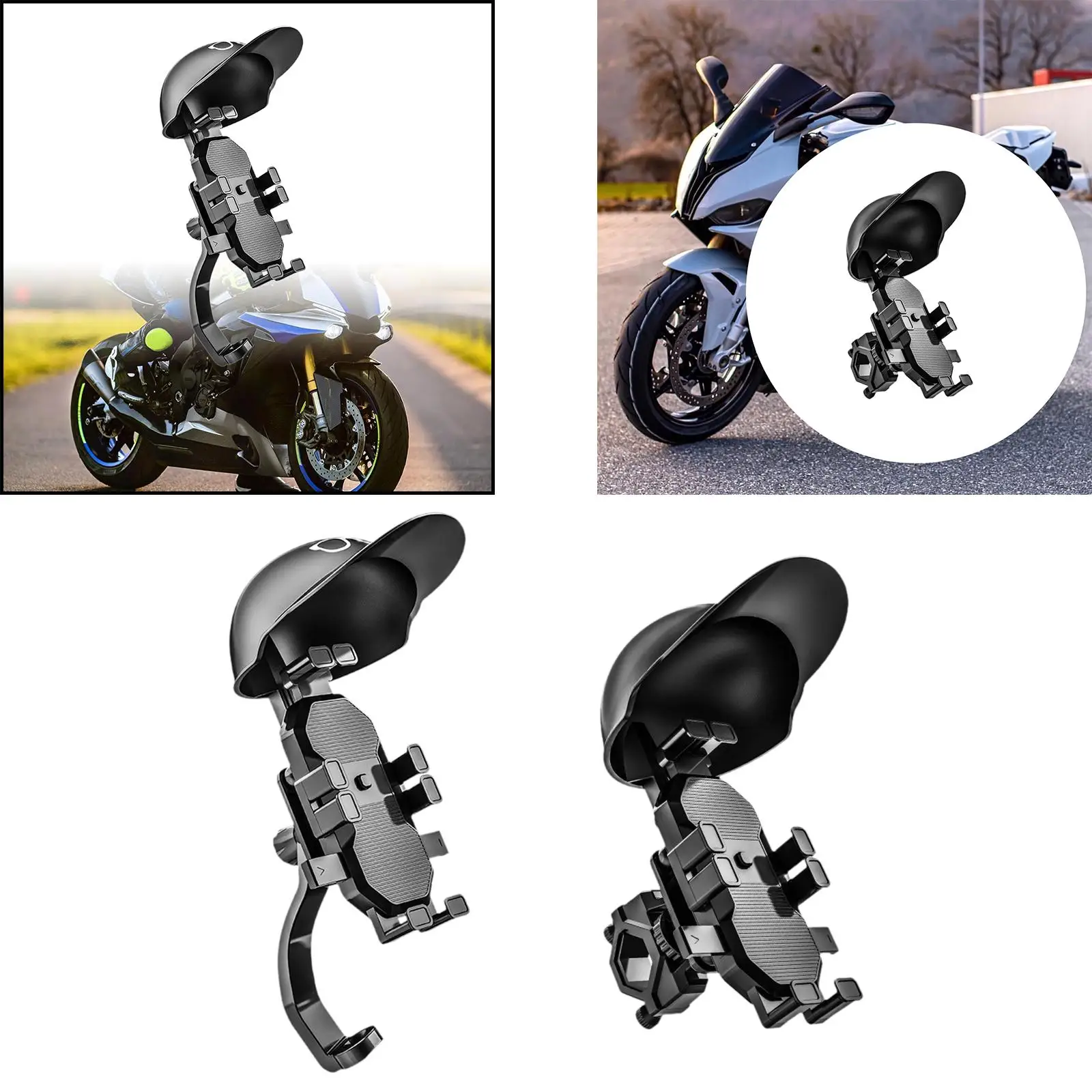 Generic Motorcycle Phone Mount Holder Anti Reflection Cute Bike Phone Mount for Electric Motorbike Motorcycle Mountain Bike
Generic Motorcycle Phone Mount Holder Anti Reflection Cute Bike Phone Mount for Electric Motorbike Motorcycle Mountain Bike