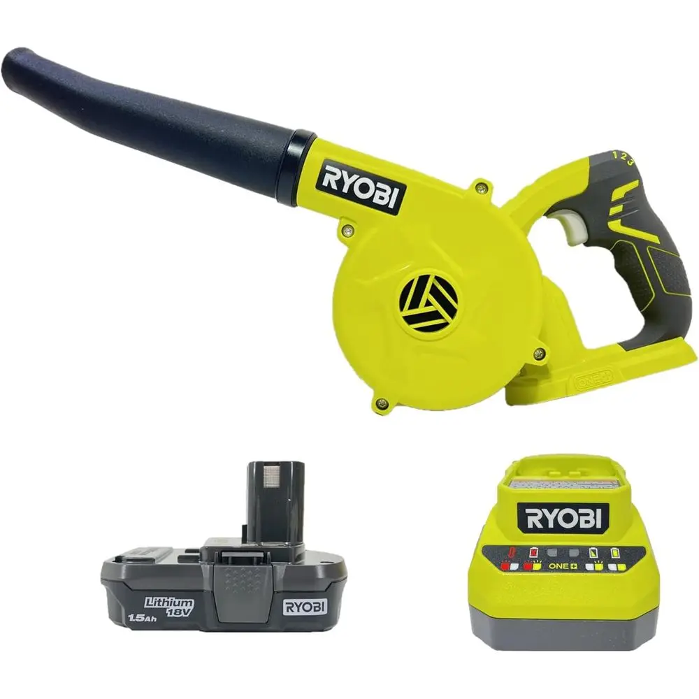 Compact Cordless Workshop Blower Kit with Battery, Non-Retail Packaging
Compact Cordless Workshop Blower Kit with Battery, Non-Retail Packaging