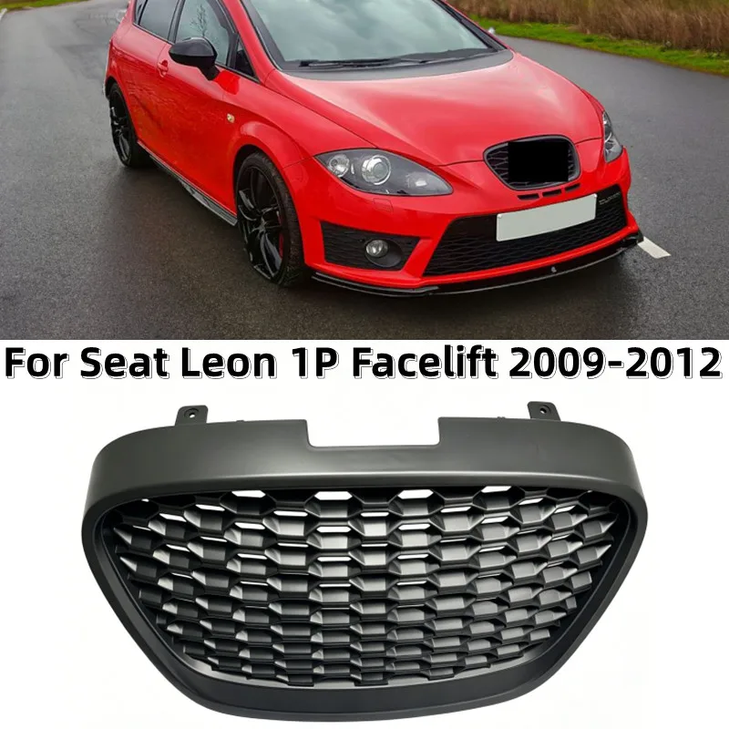 Honeycomb Front Bumper Grill For Seat Leon II 1P Facelift 2009-2012 / Altea Facelift 2009-2015 Matte Black Radiator Grill Grille
Honeycomb Front Bumper Grill For Seat Leon II 1P Facelift 2009-2012 / Altea Facelift 2009-2015 Matte Black Radiator Grill Grille