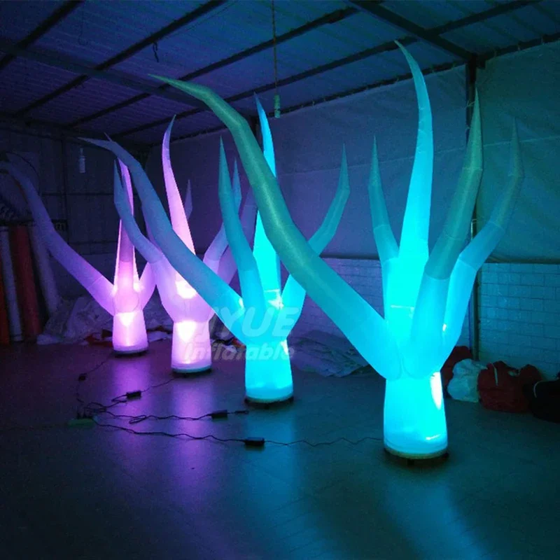 LED Outdoor Inflatable Tree Tentacle Light Up inflatable tube pillar Water Plant sea grass with blower for Party Decoration
LED Outdoor Inflatable Tree Tentacle Light Up inflatable tube pillar Water Plant sea grass with blower for Party Decoration
