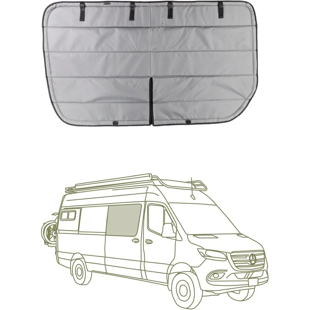 Insulated Magnetic Blackout Window Cover for Mercedes-Benz NCV3 & VS30 Sliding Door with Bare Metal Frame (Van Years 2007 to Cur
Insulated Magnetic Blackout Window Cover for Mercedes-Benz NCV3 & VS30 Sliding Door with Bare Metal Frame (Van Years 2007 to Cur