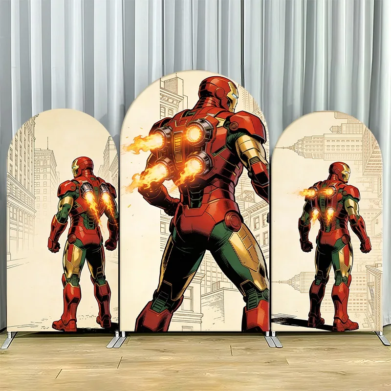 Arch Backdrop Cover Single Side Iron Man Hero Suit Jet Thrust Epic Party Decoration Photo Booth Background Props Event Supplies
Arch Backdrop Cover Single Side Iron Man Hero Suit Jet Thrust Epic Party Decoration Photo Booth Background Props Event Supplies
