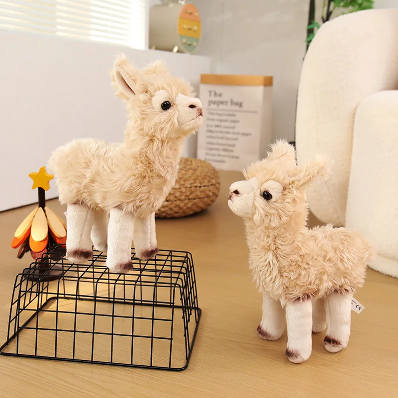 30CM Lovely Small White Alpaca Plush Toys Soft Stuffed Animal Doll New Soft Sheep Doll Home Decor
30CM Lovely Small White Alpaca Plush Toys Soft Stuffed Animal Doll New Soft Sheep Doll Home Decor