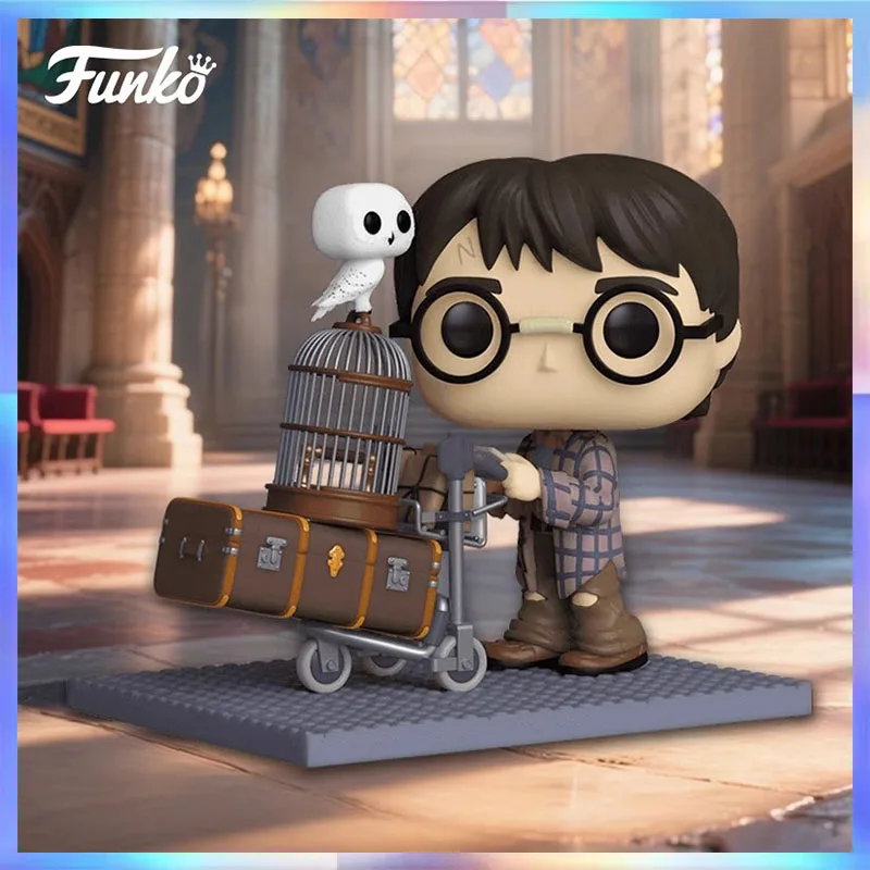 Оригинальная виниловая фигурка в стиле аниме Funko Harry Potter POP Deluxe Series, украшение для комнаты на тележке, коллекционные подарки для детей 
Оригинальная виниловая фигурка в стиле аниме Funko Harry Potter POP Deluxe Series, украшение для комнаты на тележке, коллекционные подарки для детей