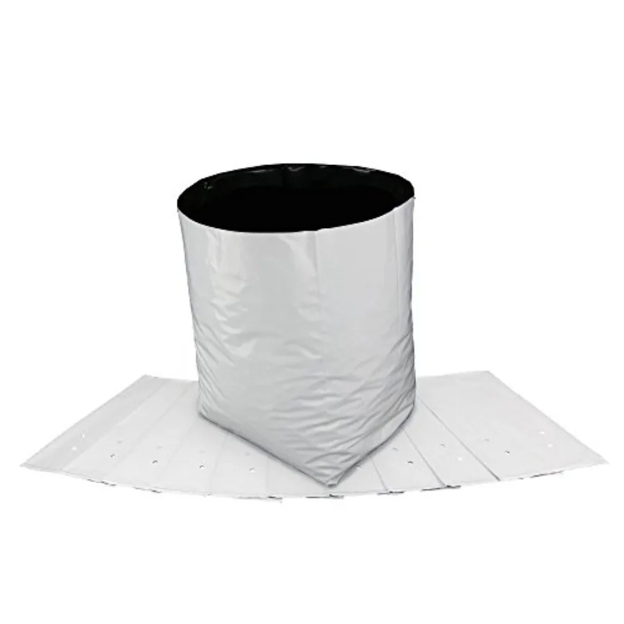 7-Gallon Indoor/Outdoor White Poly Grow Bag Planters - 100-Pack: lightweight, breathable, durable polypropylene for container g
7-Gallon Indoor/Outdoor White Poly Grow Bag Planters - 100-Pack: lightweight, breathable, durable polypropylene for container g