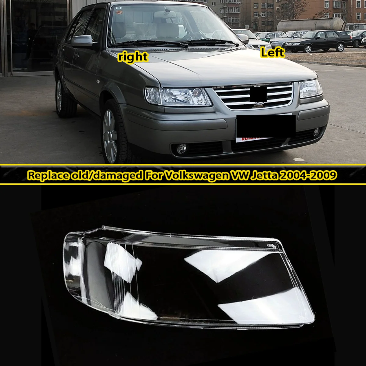 For Volkswagen VW Jetta 2004-2009 Front Lamp Shade Headlight Mask Shell Transparent Cover Lens Replace The Original Lampshade
For Volkswagen VW Jetta 2004-2009 Front Lamp Shade Headlight Mask Shell Transparent Cover Lens Replace The Original Lampshade