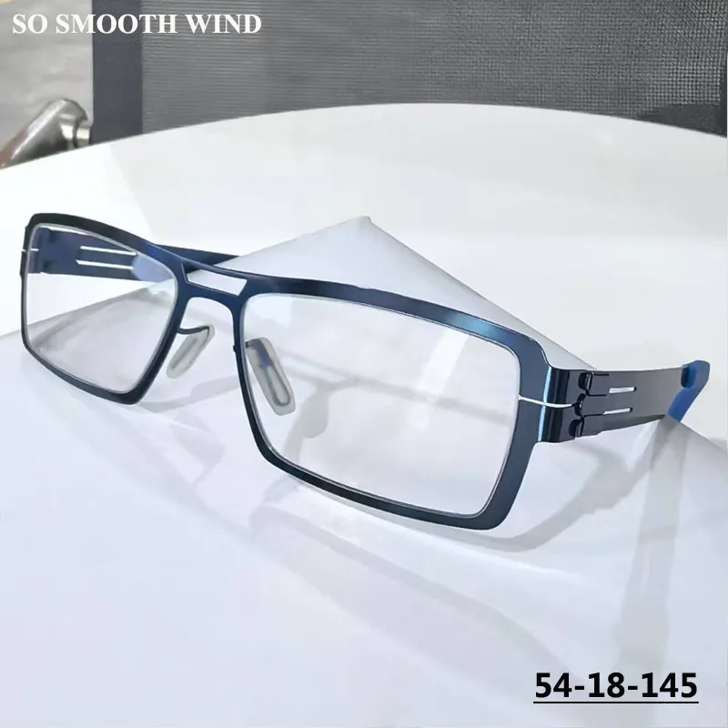 Germany Screwless Mens Square Glasses Frame Ultralight Business Eyeglasses 1173 Fashion Women Designer Eyewear Narrow Spectacles
Germany Screwless Mens Square Glasses Frame Ultralight Business Eyeglasses 1173 Fashion Women Designer Eyewear Narrow Spectacles