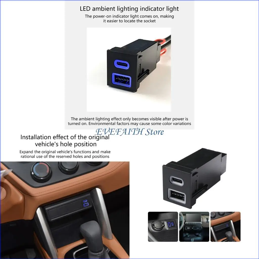Зарядные устройства 124B с портами USB типа C, выходная мощность 36 Вт, функция быстрой зарядки, зарядный адаптер
Зарядные устройства 124B с портами USB типа C, выходная мощность 36 Вт, функция быстрой зарядки, зарядный адаптер
