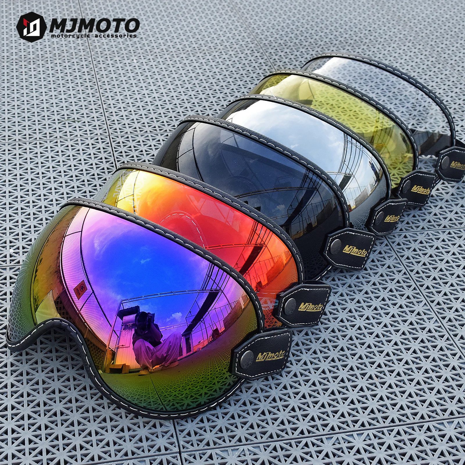 Universal Model Motorcycle Helmet Bubble Mirror HD Windproof Impact-resistant UV Protection Retro Motorbike Goggles Glasses Lens
Universal Model Motorcycle Helmet Bubble Mirror HD Windproof Impact-resistant UV Protection Retro Motorbike Goggles Glasses Lens