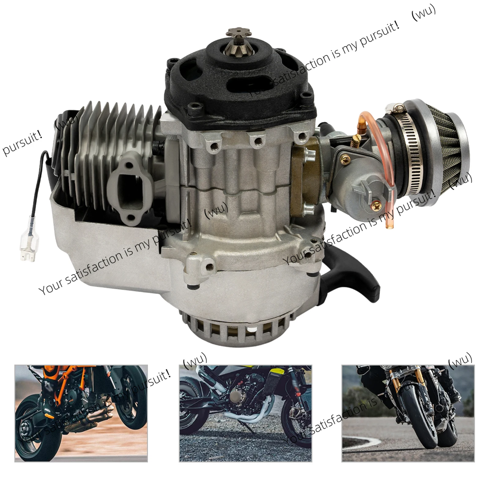 Motor de arranque por cuerda de 49CC y 2 tiempos para Pocket Bike Mini Dirt Pit Bike Quad ATV
Motor de arranque por cuerda de 49CC y 2 tiempos para Pocket Bike Mini Dirt Pit Bike Quad ATV