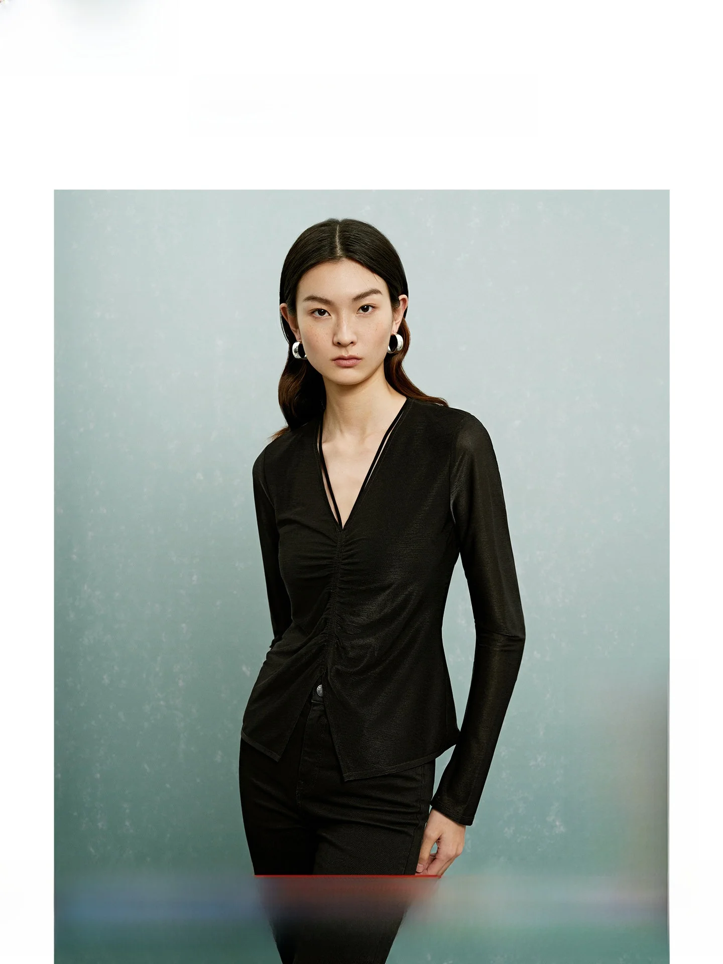 ZhiZhi Women's irt V-ne Belted Waist Design Sensation Small ence Dstring Autumn Design Polyester Fiber Long Sve
ZhiZhi Women's irt V-ne Belted Waist Design Sensation Small ence Dstring Autumn Design Polyester Fiber Long Sve