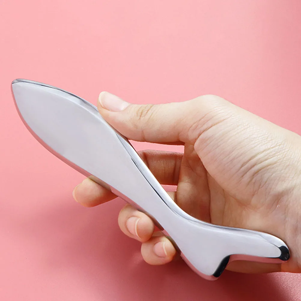 Stainless Steel Guasha Board Reusable Face Scraper Compact Lymphatic Massager Facial Tool Smooth Edge Durable Design for Face
Stainless Steel Guasha Board Reusable Face Scraper Compact Lymphatic Massager Facial Tool Smooth Edge Durable Design for Face