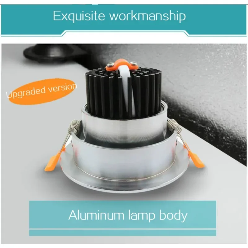 LED spotlight ceiling lamp cob 3W 5W 9W 12W 15W 30W embedded ceiling lamp clothing store hotel lighting
LED spotlight ceiling lamp cob 3W 5W 9W 12W 15W 30W embedded ceiling lamp clothing store hotel lighting