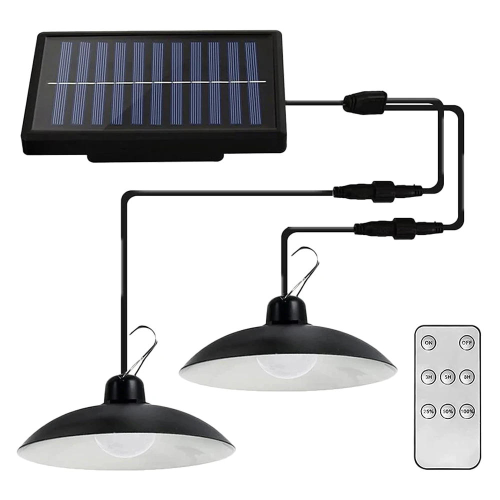 Dual Head Solar Pendant Light Remote Control Solar Pendant Light Adjustable Super Bright Retro Bubble Outdoor Waterproof Light
Dual Head Solar Pendant Light Remote Control Solar Pendant Light Adjustable Super Bright Retro Bubble Outdoor Waterproof Light