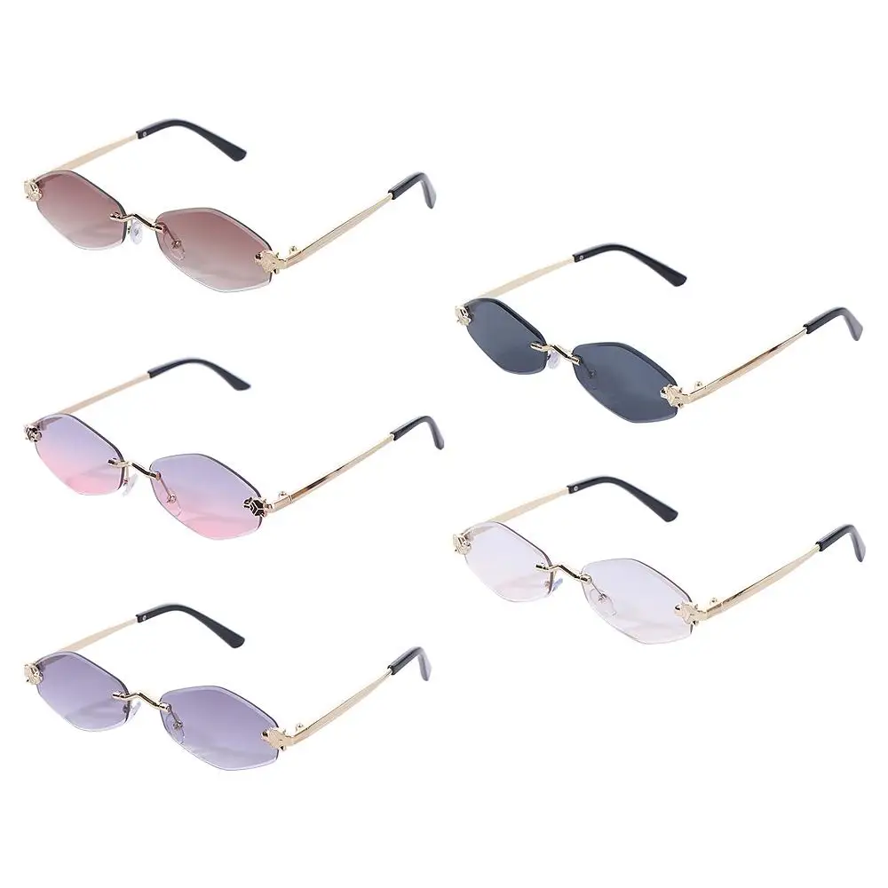 UV400 Rhombus Sunglasses UV Protection Gradient UV Resistant Cycling Glass Frameless Eyewear Polygonal Cycling Sunglasses
UV400 Rhombus Sunglasses UV Protection Gradient UV Resistant Cycling Glass Frameless Eyewear Polygonal Cycling Sunglasses