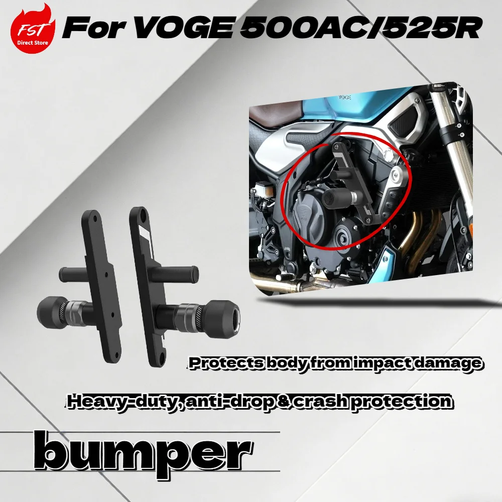 For VOGE 525R 500AC Racing Crash Bar Anti-Fall Ball Bumper Impact Resistant Frame Guard Motorcycle Mod Accessories
For VOGE 525R 500AC Racing Crash Bar Anti-Fall Ball Bumper Impact Resistant Frame Guard Motorcycle Mod Accessories