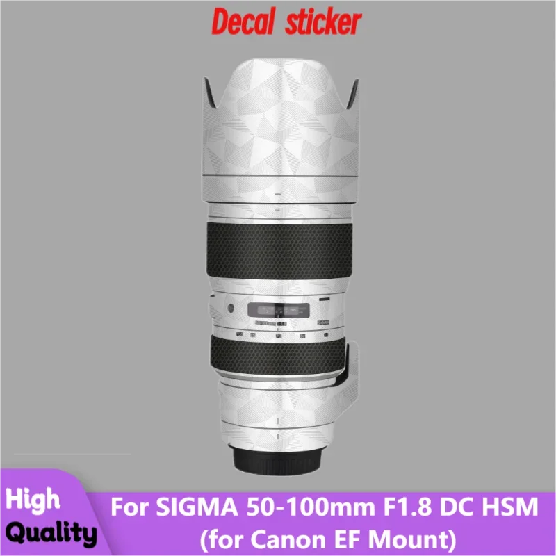 Для SIGMA 50-100 мм F1.8 DC HSM для Canon EF крепление объектива наклейка защитная наклейка на кожу виниловая пленка защитное покрытие от царапин
Для SIGMA 50-100 мм F1.8 DC HSM для Canon EF крепление объектива наклейка защитная наклейка на кожу виниловая пленка защитное покрытие от царапин