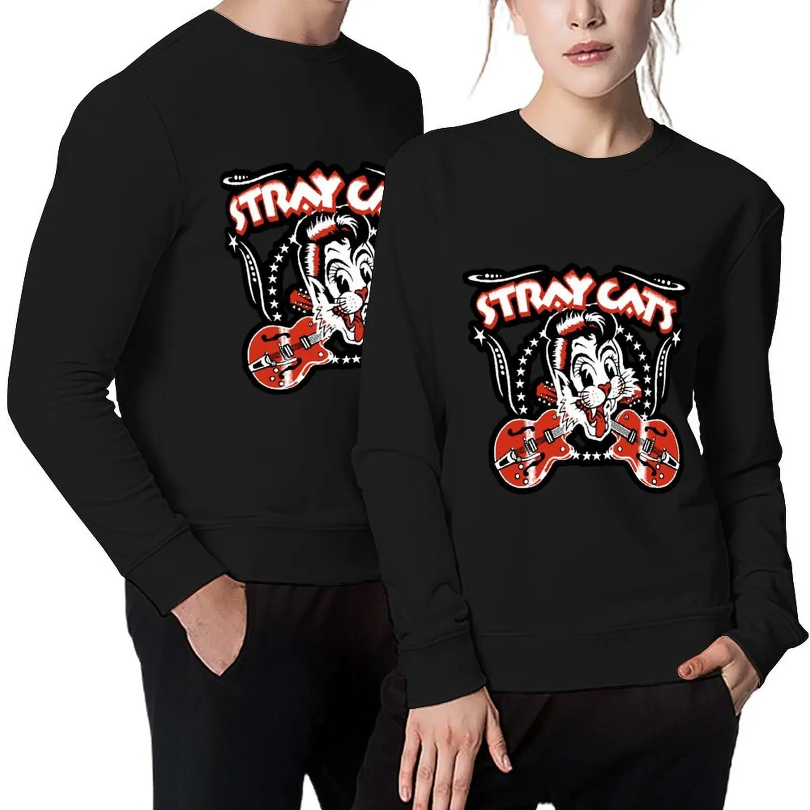 Animals Music Band STRAY CATS BAND ARTWORK Pullover mens clothes autumn tracksuit men sweatshirts
Animals Music Band STRAY CATS BAND ARTWORK Pullover mens clothes autumn tracksuit men sweatshirts