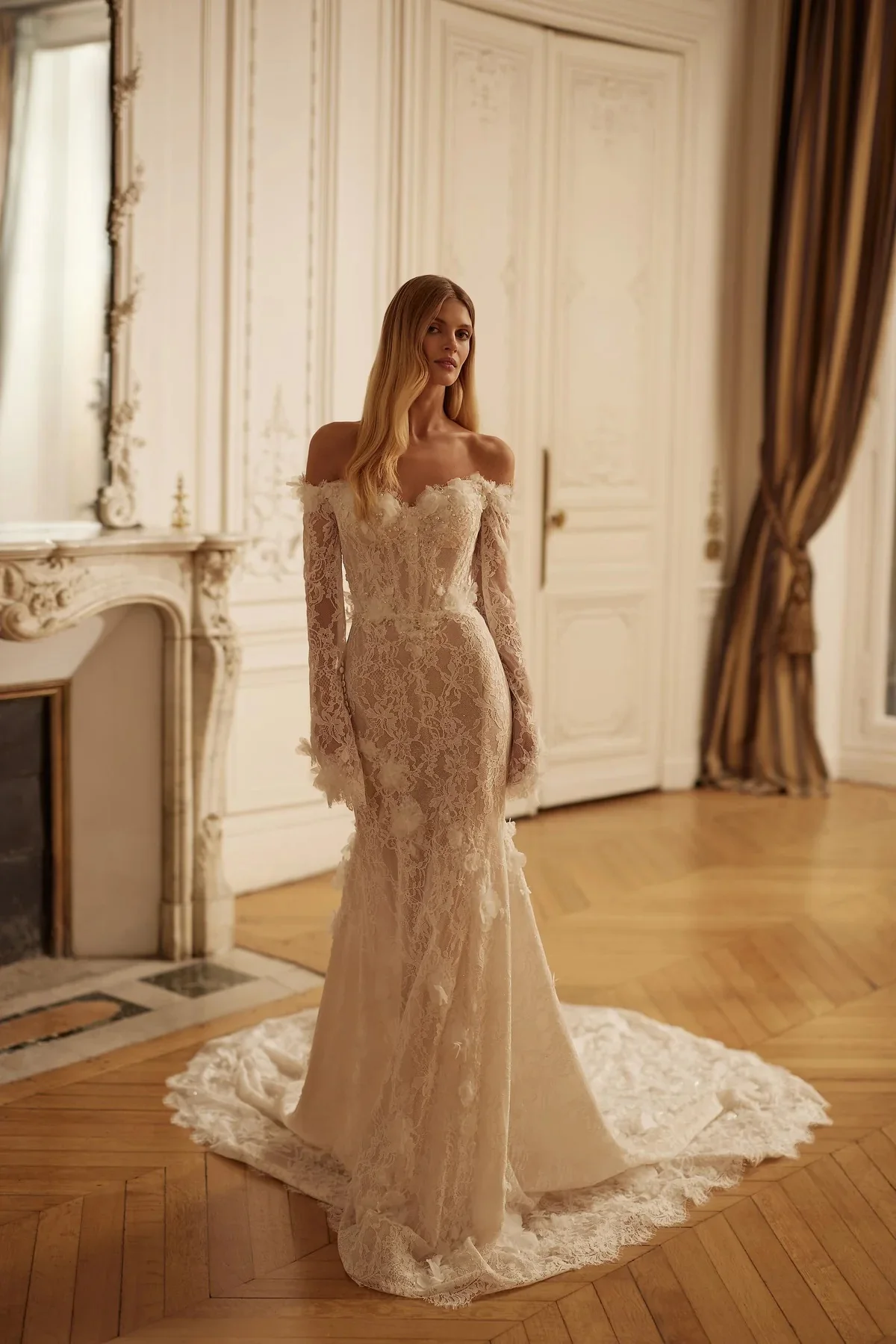 Свадебное платье русалки, кружевное платье с длинными рукавами, Vestidos De Novia Tallas, пышный корсет на заказ, халат с открытыми плечами, Mariee Brautkleider 2025
Свадебное платье русалки, кружевное платье с длинными рукавами, Vestidos De Novia Tallas, пышный корсет на заказ, халат с открытыми плечами, Mariee Brautkleider 2025