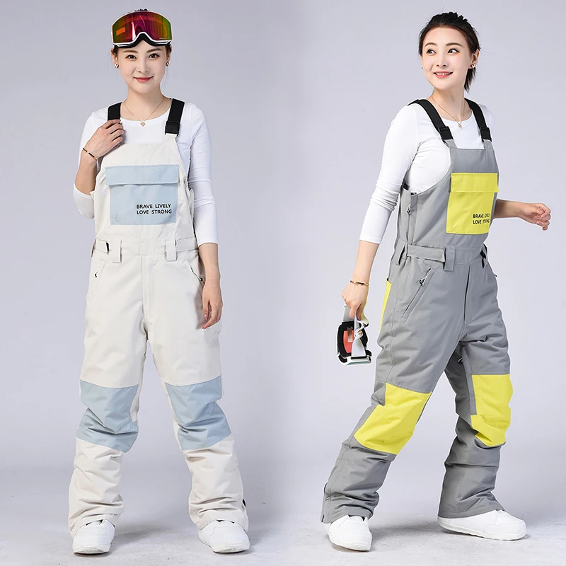 New Ski Pants Outdoor Sports Snowboard Suit Overalls Men Women's One-Piece Ski Suits Warm Stitching Snow Pants Winter Clothing
New Ski Pants Outdoor Sports Snowboard Suit Overalls Men Women's One-Piece Ski Suits Warm Stitching Snow Pants Winter Clothing